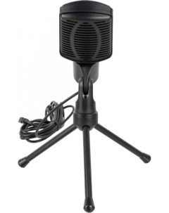 Микрофон Stream 100 00186017 проводной 2м черный Hama