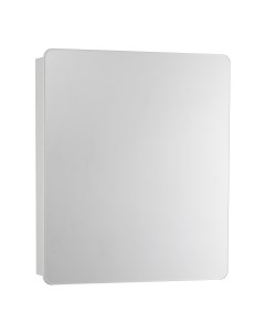 Зеркало шкаф Скай 55 белый глянец серый кашемир Aquaton