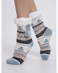 Теплые носки с орнаментом 1 пара Твое