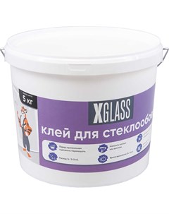 Акриловый клей для стеклообоев и стеклохолста Xglass