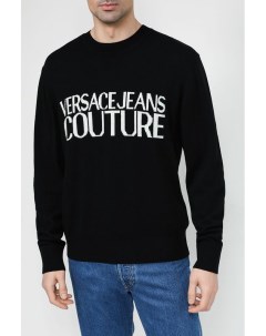 Джемпер из шерсти и кашемира Versace jeans couture