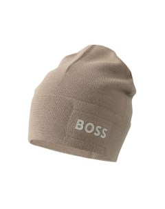 Шерстяная шапка бини Boss