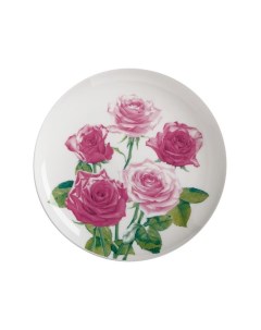 Фарфоровая тарелка с принтом Розы 20 см Maxwell & williams