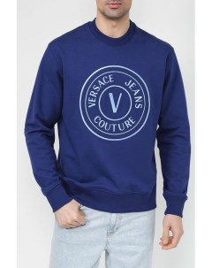 Хлопковый свитшот с логотипом Versace jeans couture