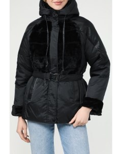 Куртка утепленная комбинированная со съемным поясом Ipekyol