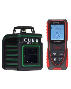 Лазерный уровень CUBE 360 GREEN Basic Edition Лазерный дальномер Cosmo 50 Ada