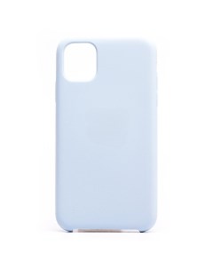 Чехол накладка Soft Touch для смартфона Apple iPhone 11 силикон голубой 206434 Org
