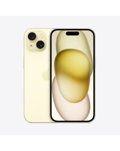 Смартфон iPhone 15 512Gb Yellow 2 SIM HK CN Apple