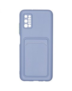 Чехол для Samsung Galaxy A03S Card Blue Carmega