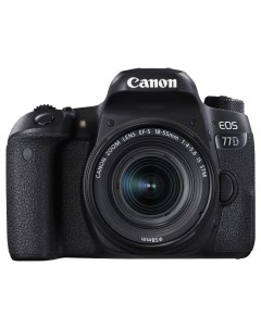 Фотоаппарат зеркальный EOS 77D Body Black Canon