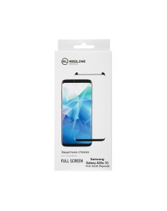 Защитное стекло для смартфона для Samsung Galaxy A20s FScreen 3D TG FG Black Red line