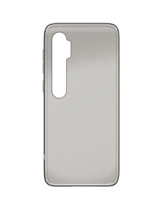 Чехол Color для Xiaomi Mi Note 10 Transparent Grey Vipe