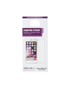 Защитное стекло для смартфона для iPhone XS Max 6 5 tempered glass Red line