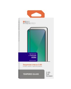 Защитное стекло FSC для Galaxy A30s Black Interstep