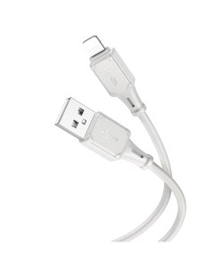 USB дата кабель Lightning X101 1M серый Hoco