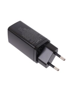 Сетевое зарядное устройство CCGAN2L B01 1x USB Type A 1xUSB Type C 3 А черный Baseus