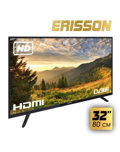 Телевизор D LED Slim 32LES801T2 32 80см HD Erisson