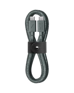 Кабель BELT C GRN 2 NP Belt Cable 1 2 м зелёный Native union