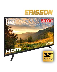 Телевизор D LED Slim 32LES901T2SM 32 80см HD Erisson