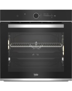 Встраиваемый электрический духовой шкаф BBIM13400XS черный Beko