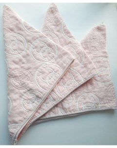 Комплект полотенец Шанель розовые хлопок размер 35х75 см 3 шт Униратов текс