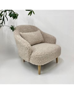 Кресло Унно ткань барашек 78х78х78 см Bonfico
