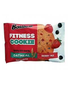 Печенье Fitness Cookie овсяное ягодный микс 40 г Bombbar