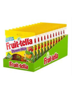 Мармелад Fruittella Звери Mix жевательный с фруктовым соком 150 г Fruit-tella
