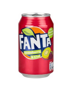 Газированный напиток клубника киви 0 33 л Fanta