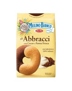 Печенье сдобное с какао и сливками 350 г Mulino bianco