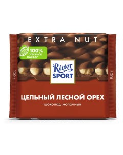 Шоколад молочный лесной орех 100 г Ritter sport