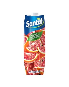 Напиток сокосодержащий Santal красный сицилийский апельсин 1 л Parmalat