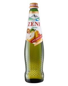 Газированный напиток Груша среднегазированный 500 мл Zeni