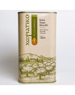 Оливковое масло Хориатико Пелопоннес 1 л Horiatiko