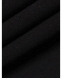 Рубашечная ткань для шитья PB130 black Бамбук полиэстер 1 метр Mdc fabrics