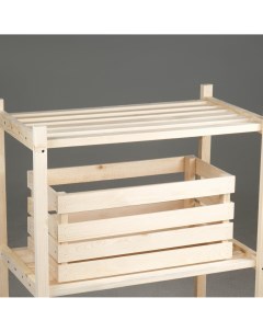 Ящик деревянный для стеллажей глубиной 50х25х23 см Добропаровъ