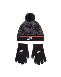 Шапка и перчатки Шапка и перчатки Camo Stripe Pom Beanie Set Nike