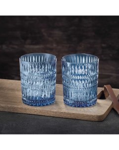 Набор стаканов низких ETHNO 2шт голубой Nachtmann