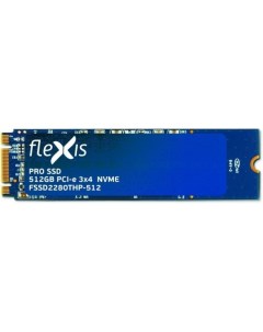 Накопитель SSD M 2 2280 FSSD2280THP 512 512GB PS5012 E12S PCIe Gen3x4 NVMe TLC 3200 2400MB s IOPS 40 Flexis