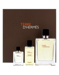 Terre D Pour Homme набор т вода 100мл т вода 5мл гель д душа 40мл Hermès