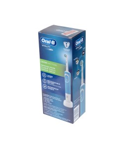 Зубная электрощетка Oral B Vitality D100 413 2 Cross Action Blue Braun