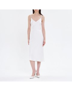 Белое платье комбинация Lulight
