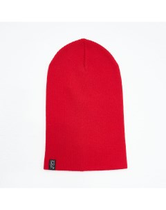 Красная удлинённая шапка Jnby