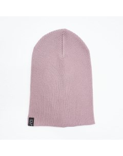 Розовая удлинённая шапка Jnby
