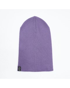 Фиолетовая удлинённая шапка Jnby