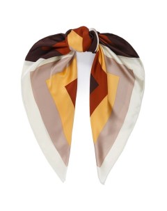 Шелковый платок с принтом Eleganzza