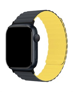 Ремешок для умных часов Mode для Apple Watch S M чёрно жёлтый WB09YG01SM AW Ubear
