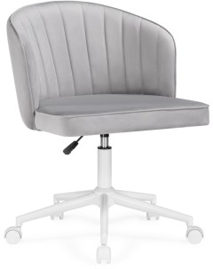 Компьютерное кресло Дэни светло серый белый 560018 Woodville