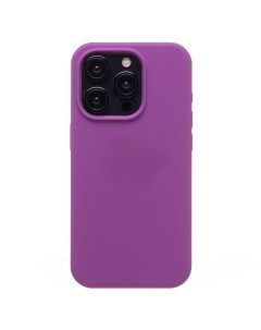 Чехол накладка Soft Touch для смартфона Apple iPhone 15 Pro силикон фиолетовый 221547 Org