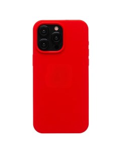 Чехол накладка Soft Touch для смартфона Apple iPhone 15 Pro Max силикон красный 221560 Org